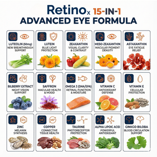 Retinox 15-in-1 Advanced Eye Formula