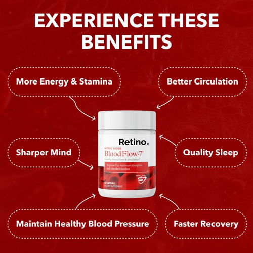 Retinox BloodFlow-7 Nitric Oxide