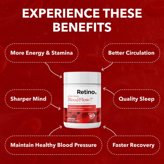 Retinox BloodFlow-7 Nitric Oxide