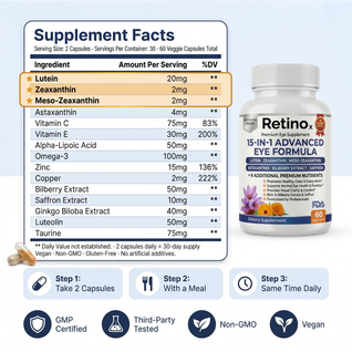 Retinox 15-in-1 Advanced Eye Formula